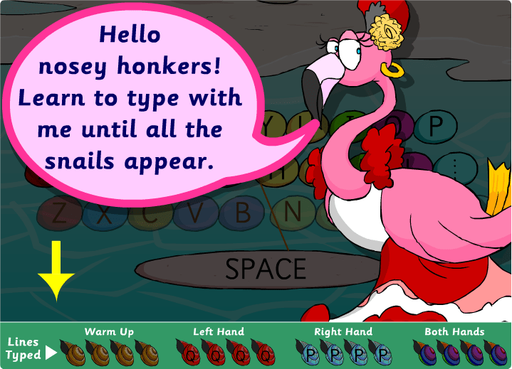 Dance Mat Typing Level 2 Stage 6 TypingTyping